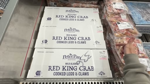 Wild Alaska Red King Crab Cooked Legs & Claws