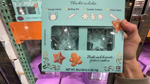 Gille Gingerbread Cookie Kit
