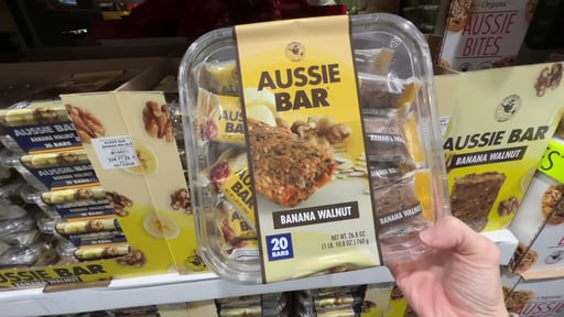 Universal Bakery Banana Walnut Aussie Bar