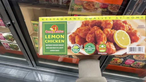 Crazy Cuizine Lemon Chicken, 66 oz