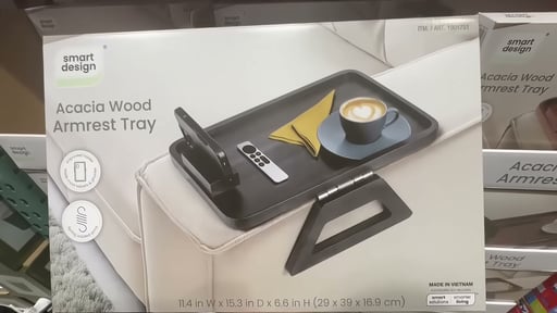 SmartDesign Sofa Arm Tray