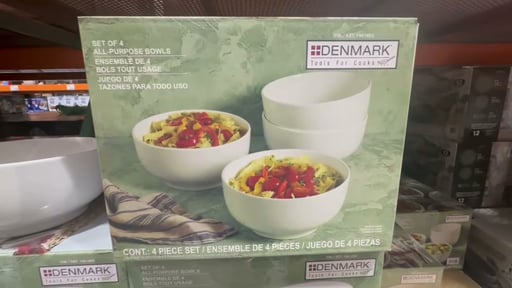 Denmark 4-Piece White All Purpose Bowls