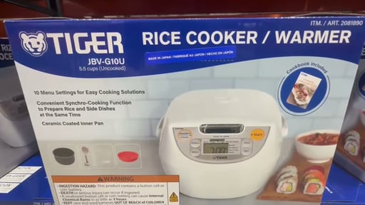 Tiger Synchro Cooking Rice Cooker