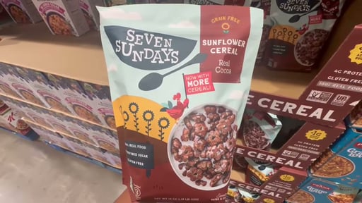 Seven Sundays Real Cocoa GF Cereal 18 oz Bag