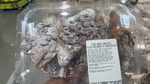 Twice Baked Chocolate Filled Croissants, 6 Count