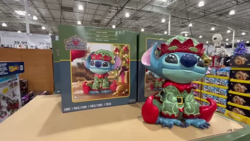 14.7" Disney Holiday Stitch Elf Figurine by Jim Shore