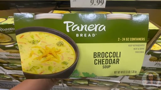 Panera Bread Broccoli Cheddar Soup 2/24 Ounce Containers