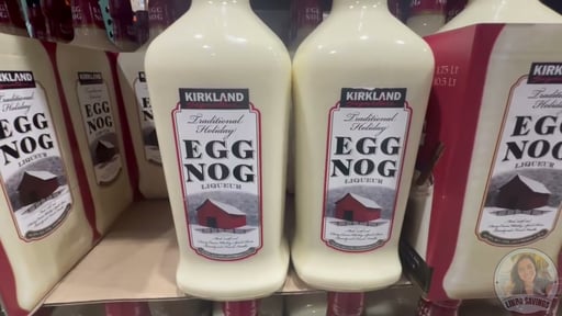 Kirkland Signature Egg Nog Liqueur USA 1.75L