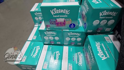 Kleenex Hand Towels 6/60 Count Boxes