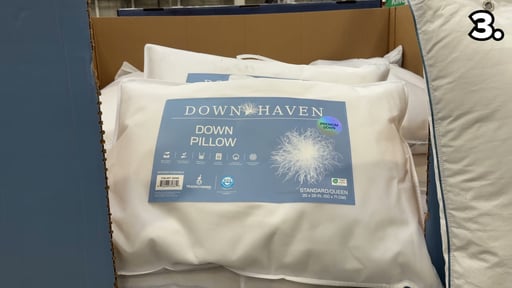 All Down Pillow 500 Thread Count 650 Fill Power WDD