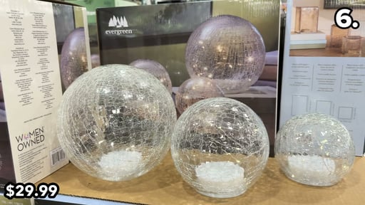 Evergreen LED Cubes/Spheres 3-Pack