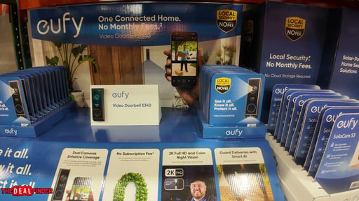 eufy E340 Video Doorbell with Dual Cameras