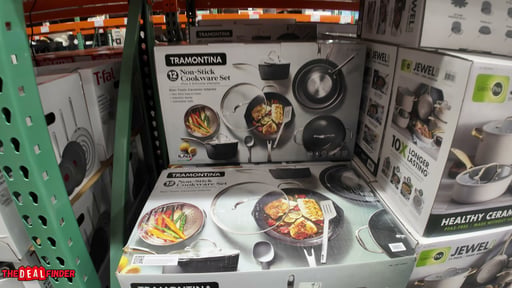 Tramontina 12-Piece Ceramic Non-Stick Cookware Set