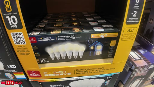 Globe Electric Power Outage 60W Bulb 6-Pack