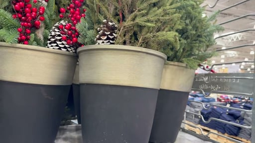 Holiday Greens Planter