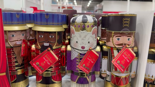 Nutcracker Character Tins Chocolate Truffles