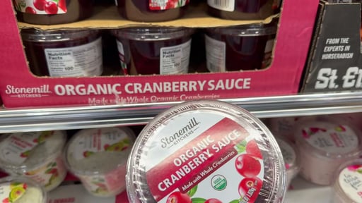 Stonemill Kitchens Organic Cranberry Sauce 36 oz