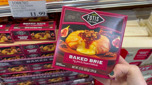 Fotis Fine Foods Baked Brie (Fig Jam & Walnuts)