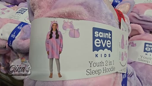Saint Eve Kids Youth 2-in-1 Sleep Hoodie