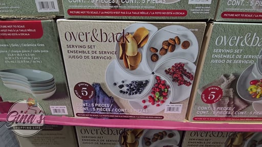 over & back Swirl Bowl 5-Piece Set