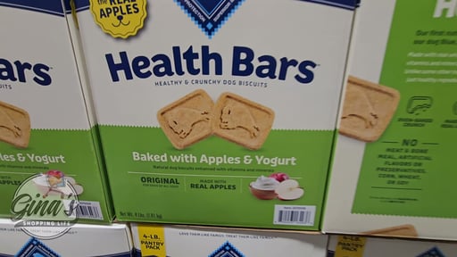 Blue Buffalo Apple & Yogurt Health Bars 4 lbs