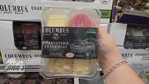 Columbus Charcuterie Snack Tray Genoa Salame 3 / 3.2 oz