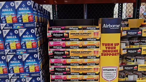 Airborne Effervescent Tablet Berry or Orange 2x18 Count