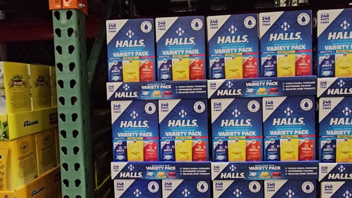 Halls Variety Pack 240 Lozenges