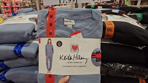Keith Haring Women's Crew & Jogger Lounge Set