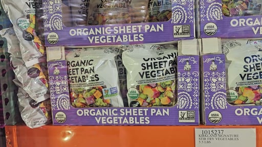 Tattooed Chef Organic Sheet Pan Vegetables, 4 lbs