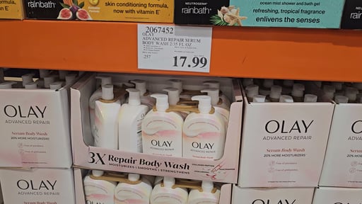Olay Advanced Repair Serum Body Wash, 2-Pack (35 fl oz each)