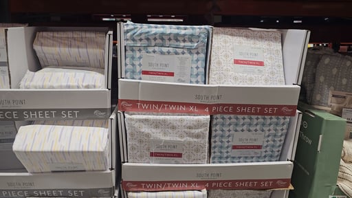 South Point Home Microfiber Sheet Set 4-Piece Twin XL or Full