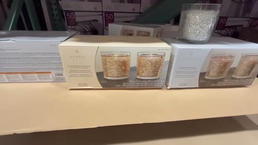 Avaria 2-Pack Glitter LED Confetti Scent Candles