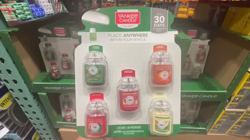 Yankee Candle Car Jar Air Freshener 5-Pack