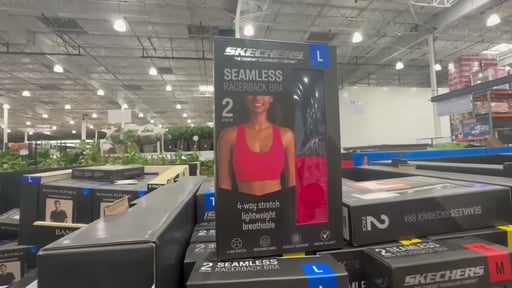 Skechers Women's Sports Bra 2Pk