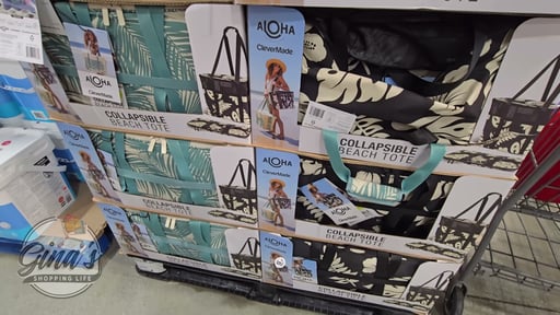 Aloha X CleverMade Collapsible Beach Tote