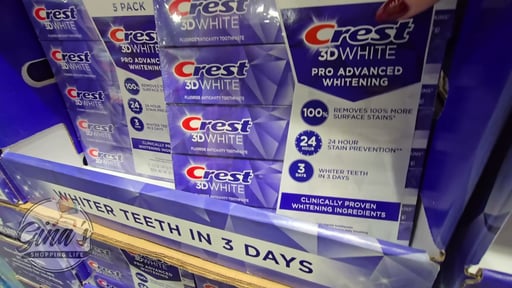Crest 3DWhite Advanced Toothpaste 5 / 5.2 OZ