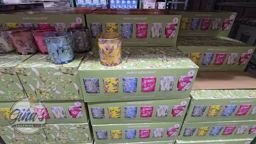 Simply Indulgent 7oz Floral Mini Candle Set, 6-Pack