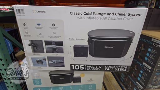 LifeTrend Classic Cold Plunge Tub with Chiller