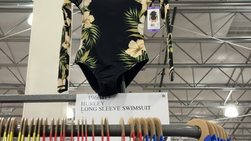 Hurley Long Sleeve Swimsuit