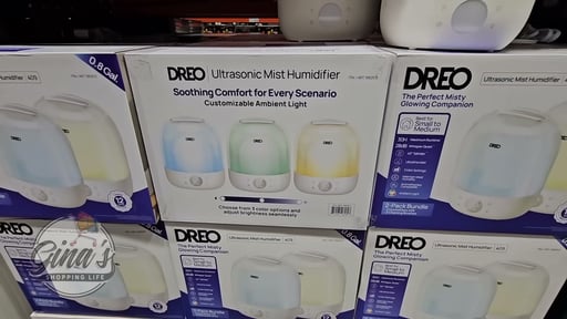 Dreo 0.8 Gallon Ultrasonic Humidifier 2-Pack