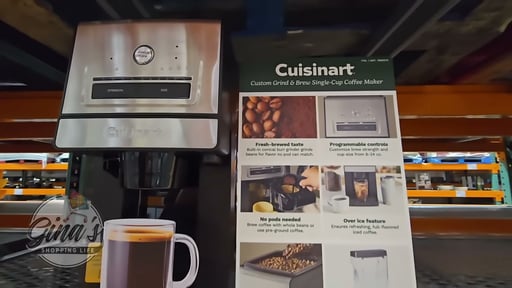 Cuisinart Grind & Brew Single-Cup Coffee Maker