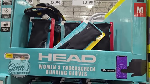 HEAD Women's Touchscreen Running Gloves