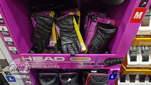 HEAD Women's Waterproof Hybrid Gloves