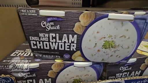 Clam Shack New England Clam Chowder 2/24 oz