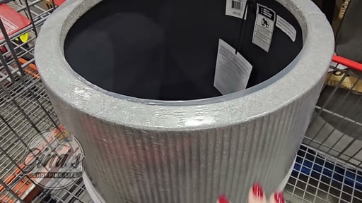 Lightweight Concrete Planter