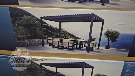 Mirador 8.8' x 14.4' Aluminum Louvered Pergola