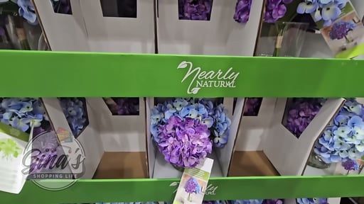 Nearly Natural Faux 12" Hydrangea Arrangement
