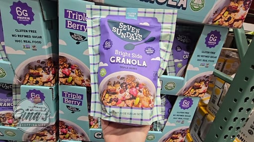 Seven Sundays Bright Side Granola Triple Berry