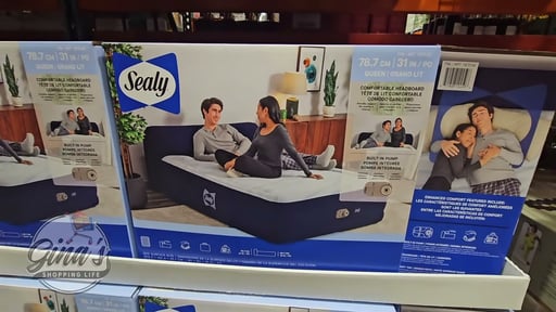 Sealy Queen Airbed with Headboard